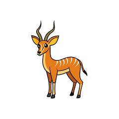 antelope vector illustration