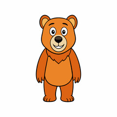 brown bear cartoon