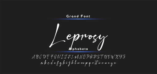 handwrite signature font Calligraphy Logotype Script Brush Font Type Font lettering handwritten