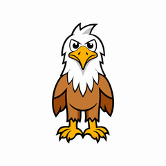 eagle cartoon vector