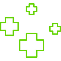 Medical Cross Decoration