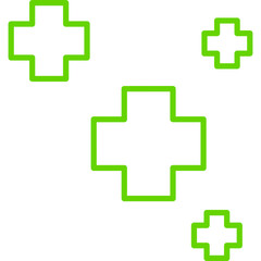 Medical Cross Decoration