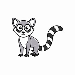 lemur cartoon character