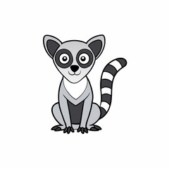 lemur cartoon character