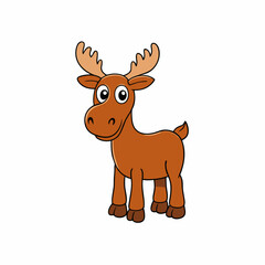 moose vector illustration