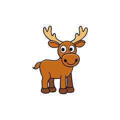 moose vector illustration