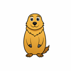 prairie dog vector illustration