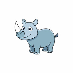 rhinoceros vector illustration