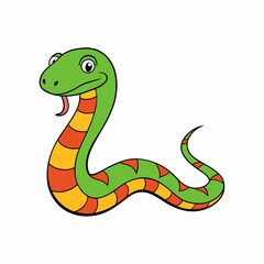 snake vector illustration