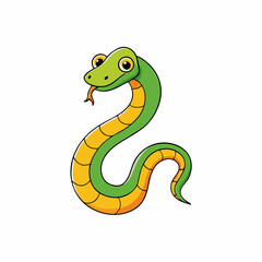 snake vector illustration