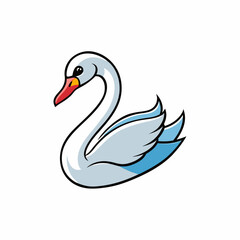  swan vector illustration