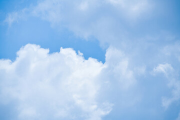beautiful blue sky with clouds background. Sky clouds.Sky with clouds weather nature cloud blue.