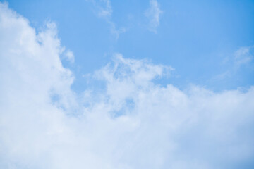 beautiful blue sky with clouds background. Sky clouds.Sky with clouds weather nature cloud blue.