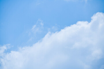 beautiful blue sky with clouds background. Sky clouds.Sky with clouds weather nature cloud blue.