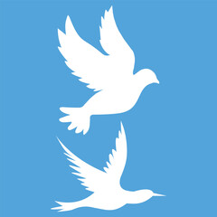 bird flying silhouette