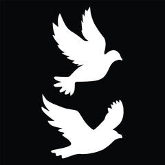 bird flying silhouette