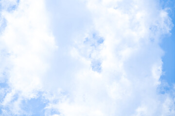 beautiful blue sky with clouds background. Sky clouds.Sky with clouds weather nature cloud blue.