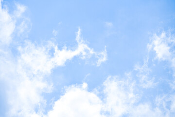 beautiful blue sky with clouds background. Sky clouds.Sky with clouds weather nature cloud blue.