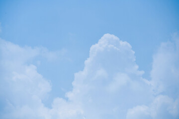 beautiful blue sky with clouds background. Sky clouds.Sky with clouds weather nature cloud blue.