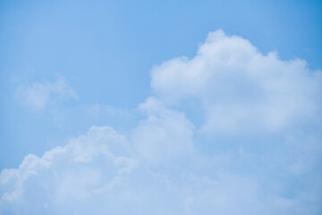 beautiful blue sky with clouds background. Sky clouds.Sky with clouds weather nature cloud blue.