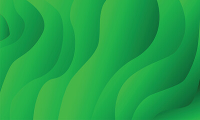 Abstract green and gray white, modern design stripes background with geometric round shape. Vector illustration