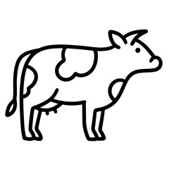 vector illustration of a donkey