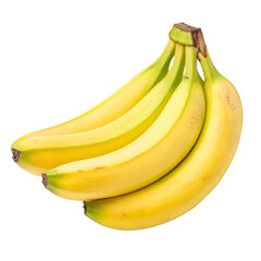 Food Lower Blood Pressure Fresh bananas on a black background.