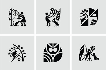 Creative Cat Logo Design – Modern and Stylish Feline Branding