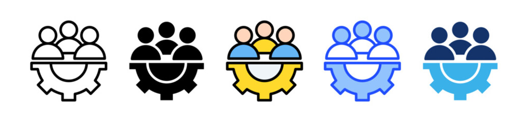 Hrm Icon Set With Multiple Style Collection