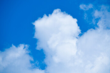 Obraz premium beautiful blue sky with clouds background.Sky clouds.Sky with clouds weather nature cloud blue.
