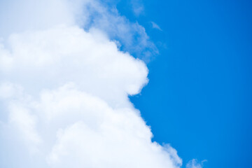 beautiful blue sky with clouds background.Sky clouds.Sky with clouds weather nature cloud blue.