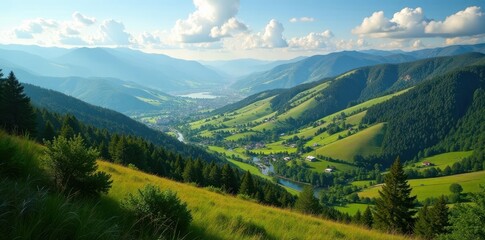 Naklejka premium High-resolution aerial view, showcasing diverse US landscapes, usa, wilderness, panorama