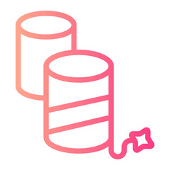 Fireworks  gradient icon