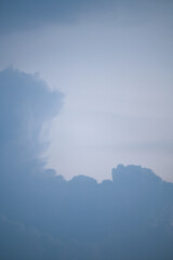 beautiful blue sky with clouds background.Sky clouds.Sky with clouds weather nature cloud blue.
