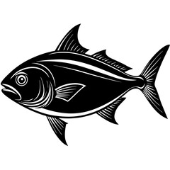 crevalle jack silhouette