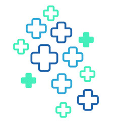 Fototapeta premium Medical Symbol Decoration