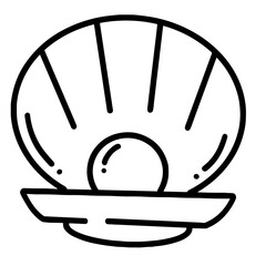 shellfish icon illustration