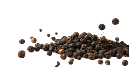 coffee beans isolated on white