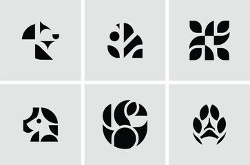 Creative Dog Logo Design – Modern and Professional Branding Illustration