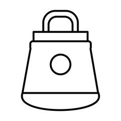 bag line icon