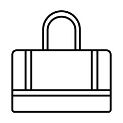 bag line icon