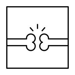 x ray line icon