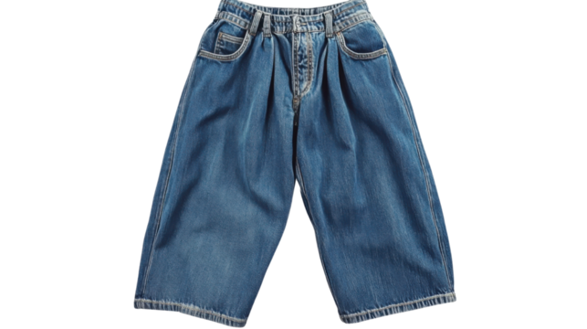 blue jeans isolated on white background 