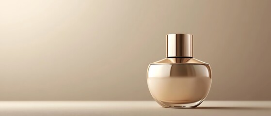 Luxury beauty cosmetic lotion bottle mockup