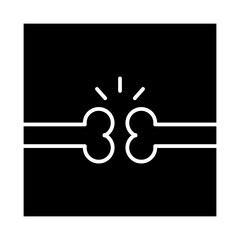 x ray glyph icon