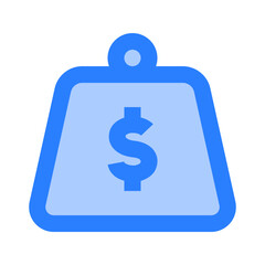 Obraz premium Debt Icon. Debt, Loan, Credit, Liability, Obligation, Borrowing, Interest, Installment. Vector Icon Illustration
