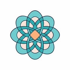 vector illustration of a mandala