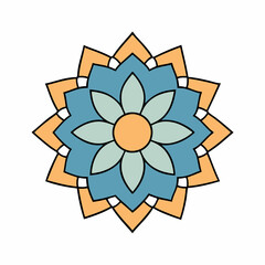vector illustration of a mandala