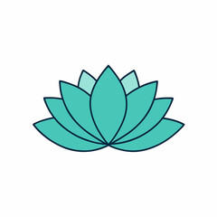vector illustration of a lotus mandala