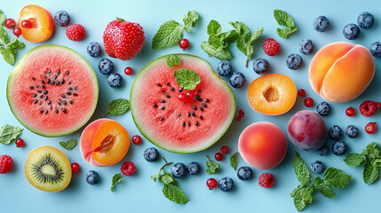 watermelon and melon